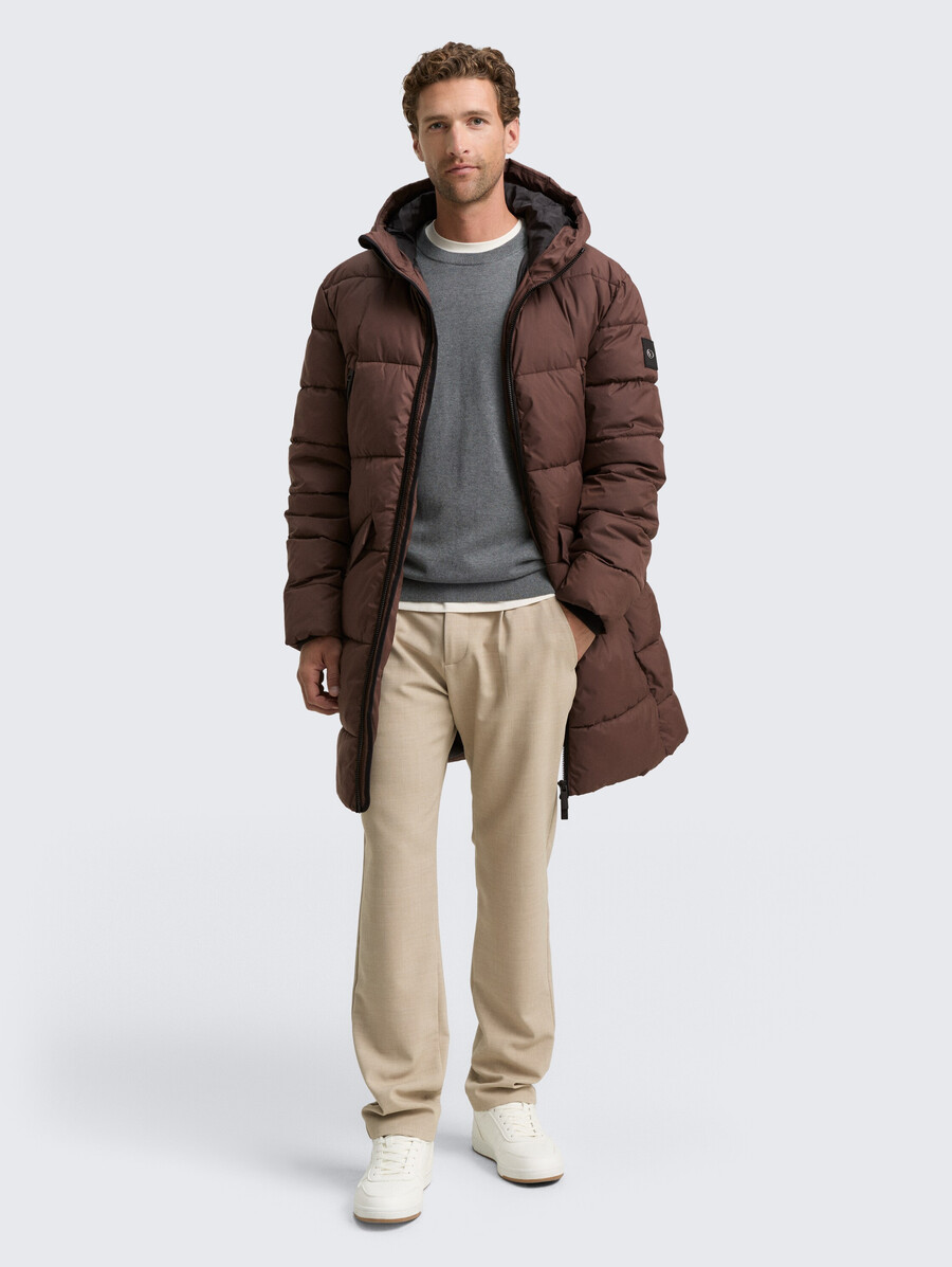 parka matelassée à capuche