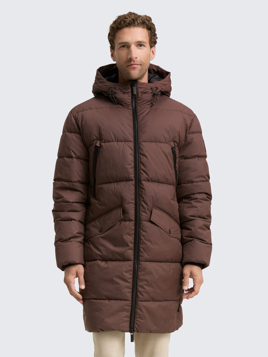 parka matelassée à capuche