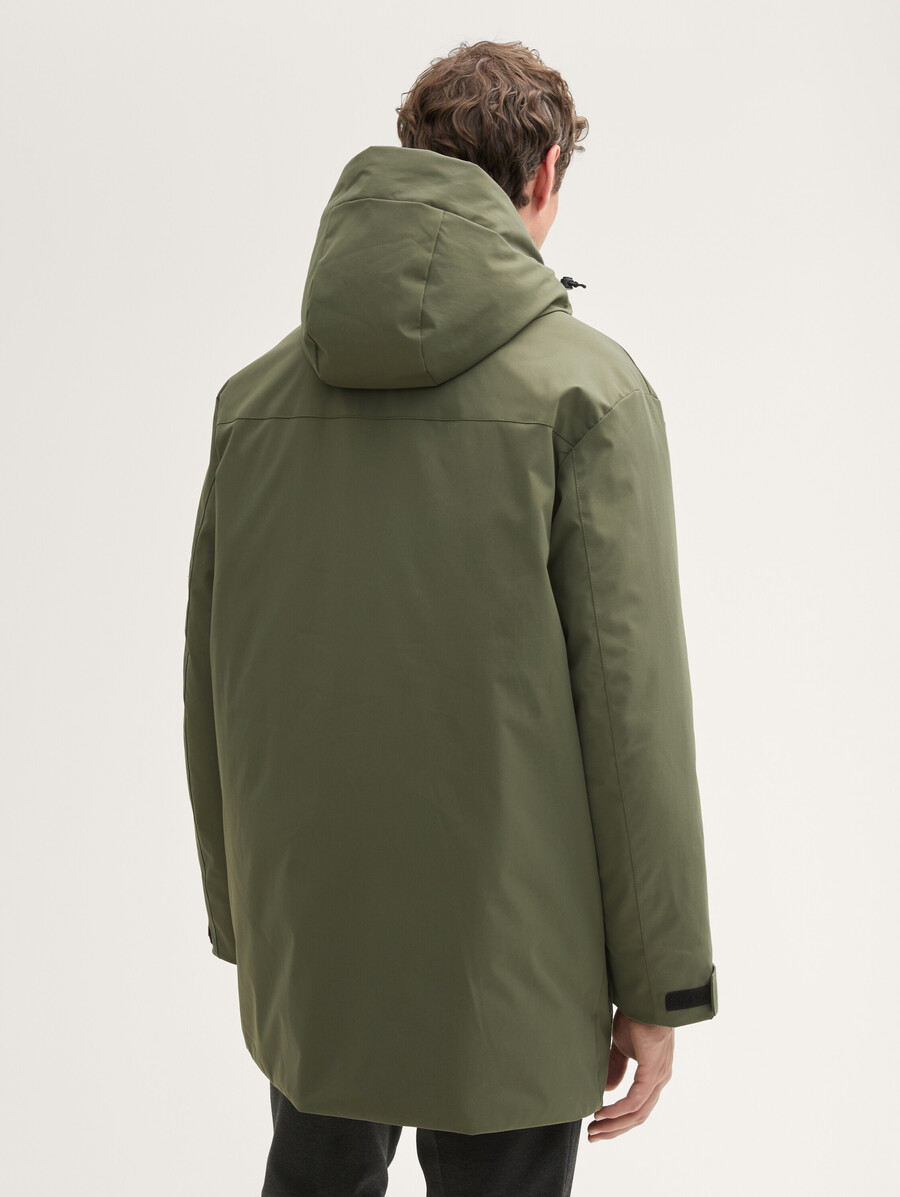 manteau arctique avec capuche amovible