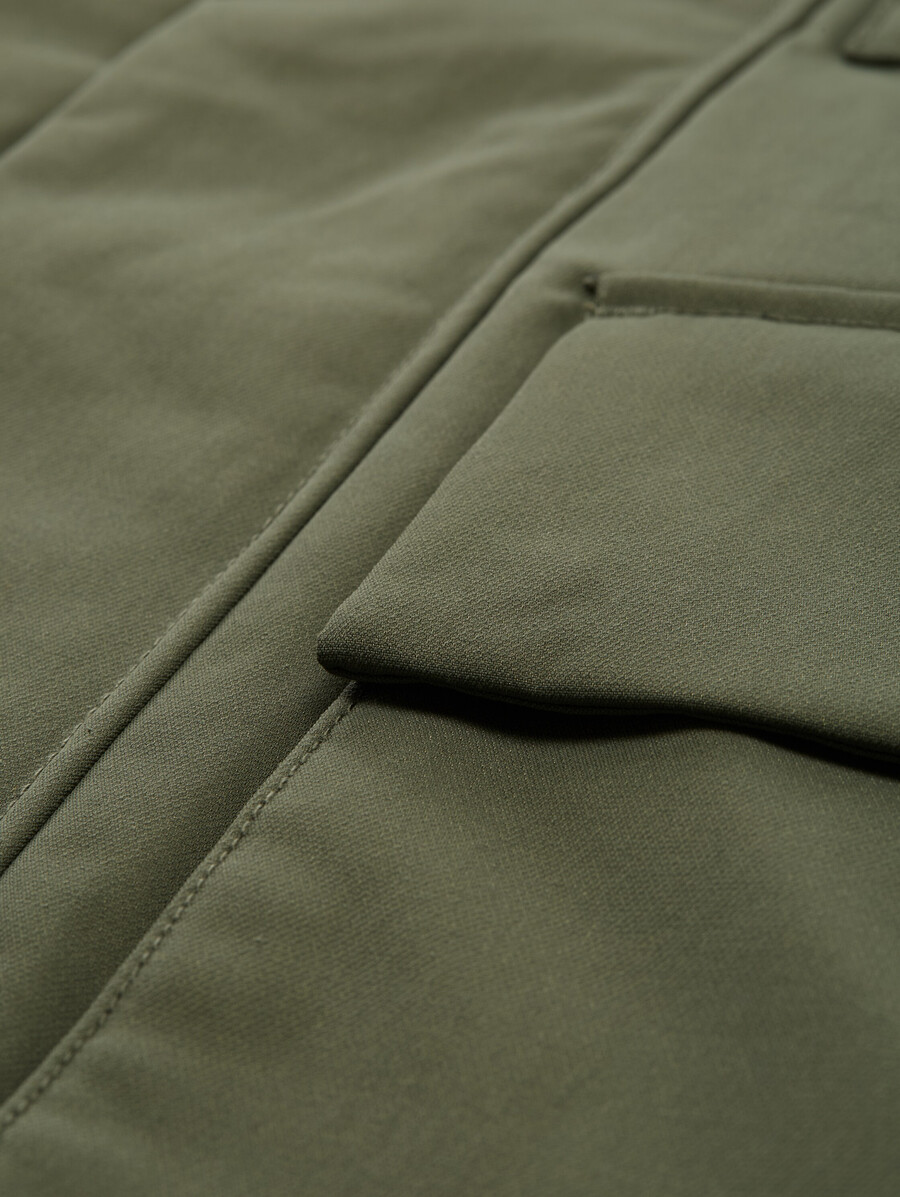 manteau arctique avec capuche amovible