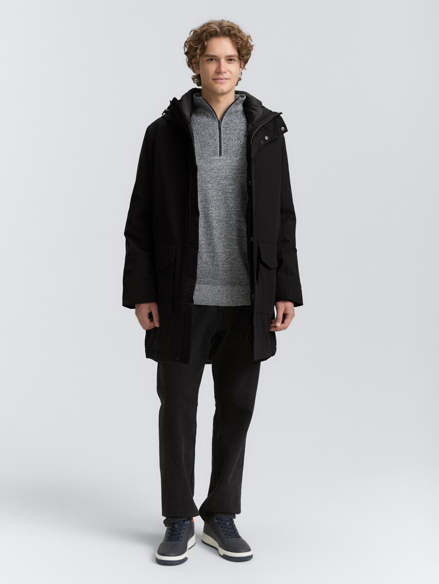 parka avec fonction déperlante