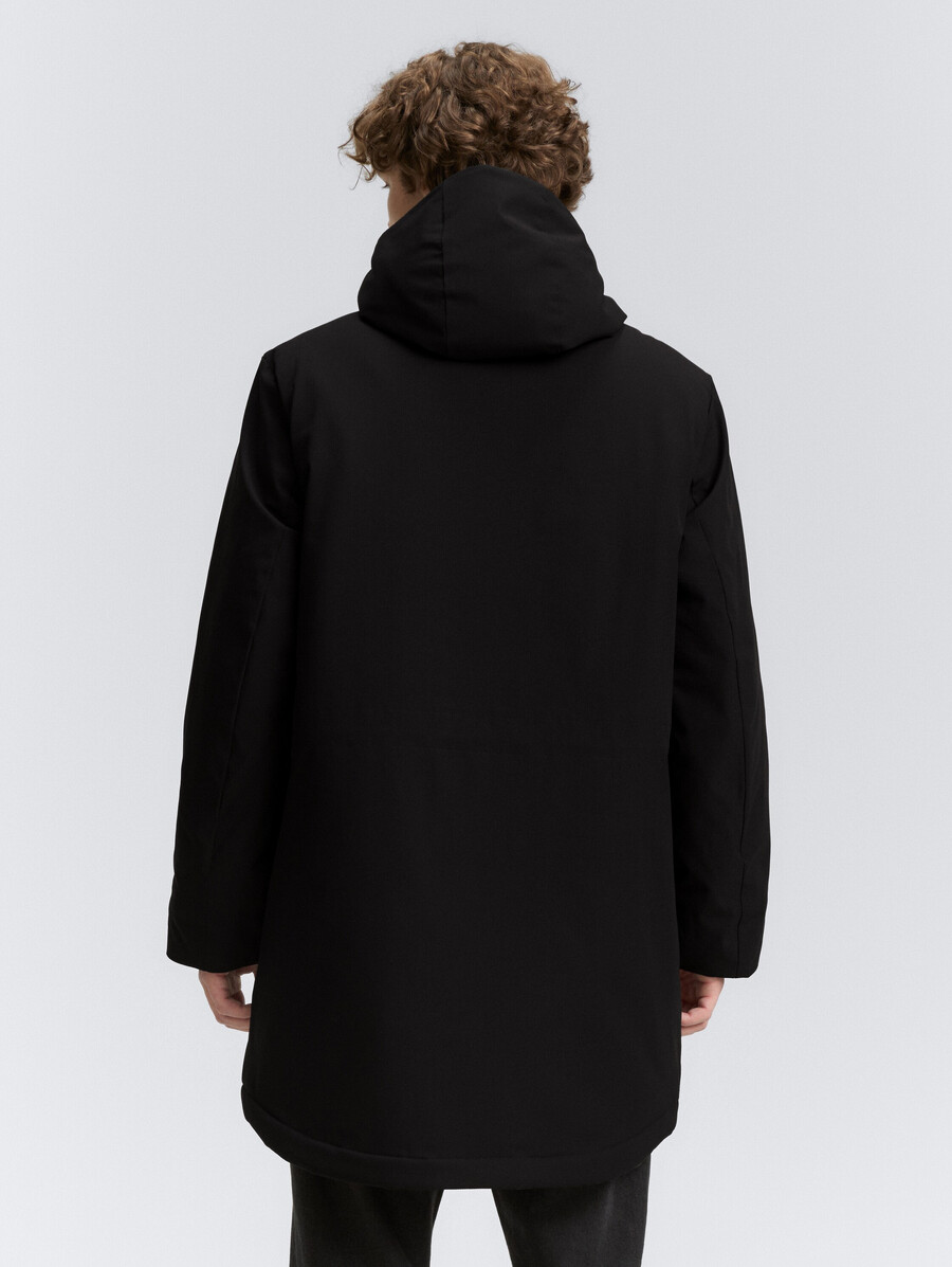 parka avec fonction déperlante