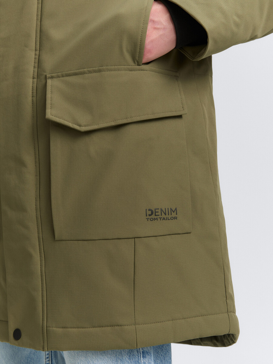 parka avec fonction déperlante