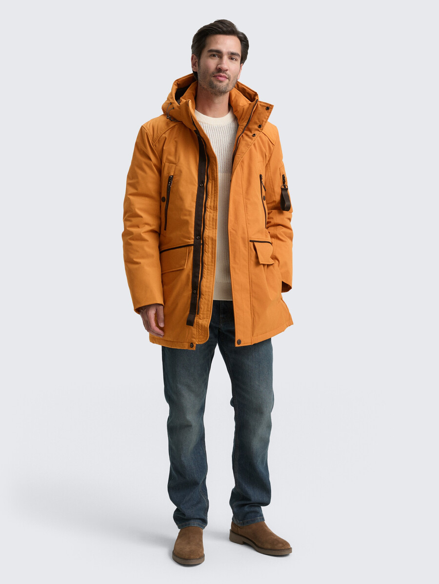 parka arctique avec capuche amovible