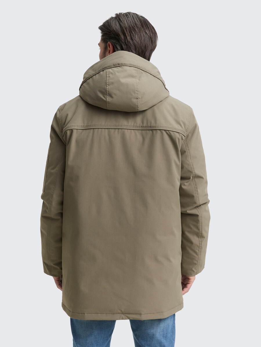 parka arctique avec capuche amovible