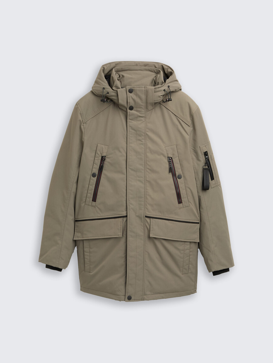 parka arctique avec capuche amovible