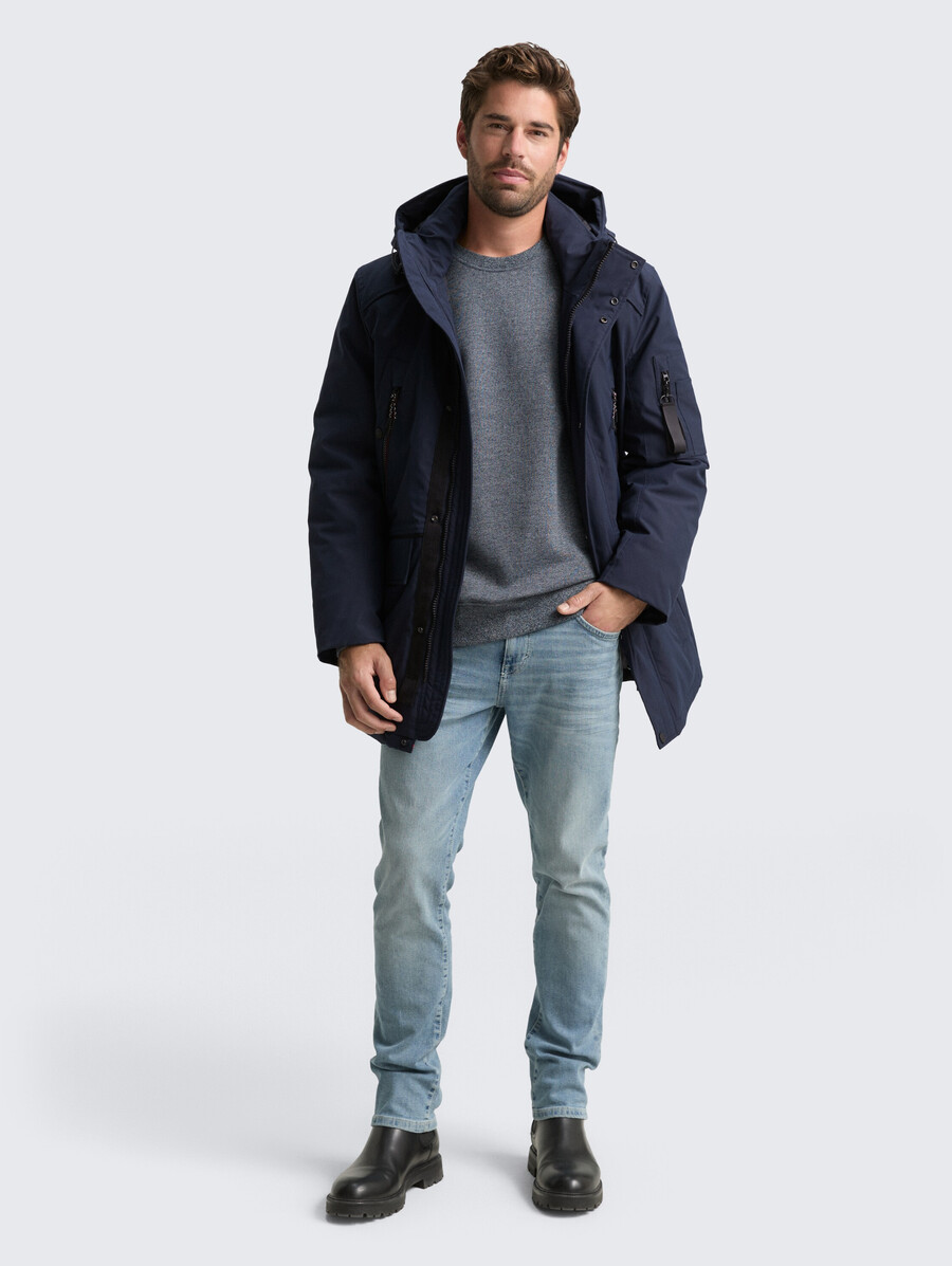 parka arctique avec capuche amovible