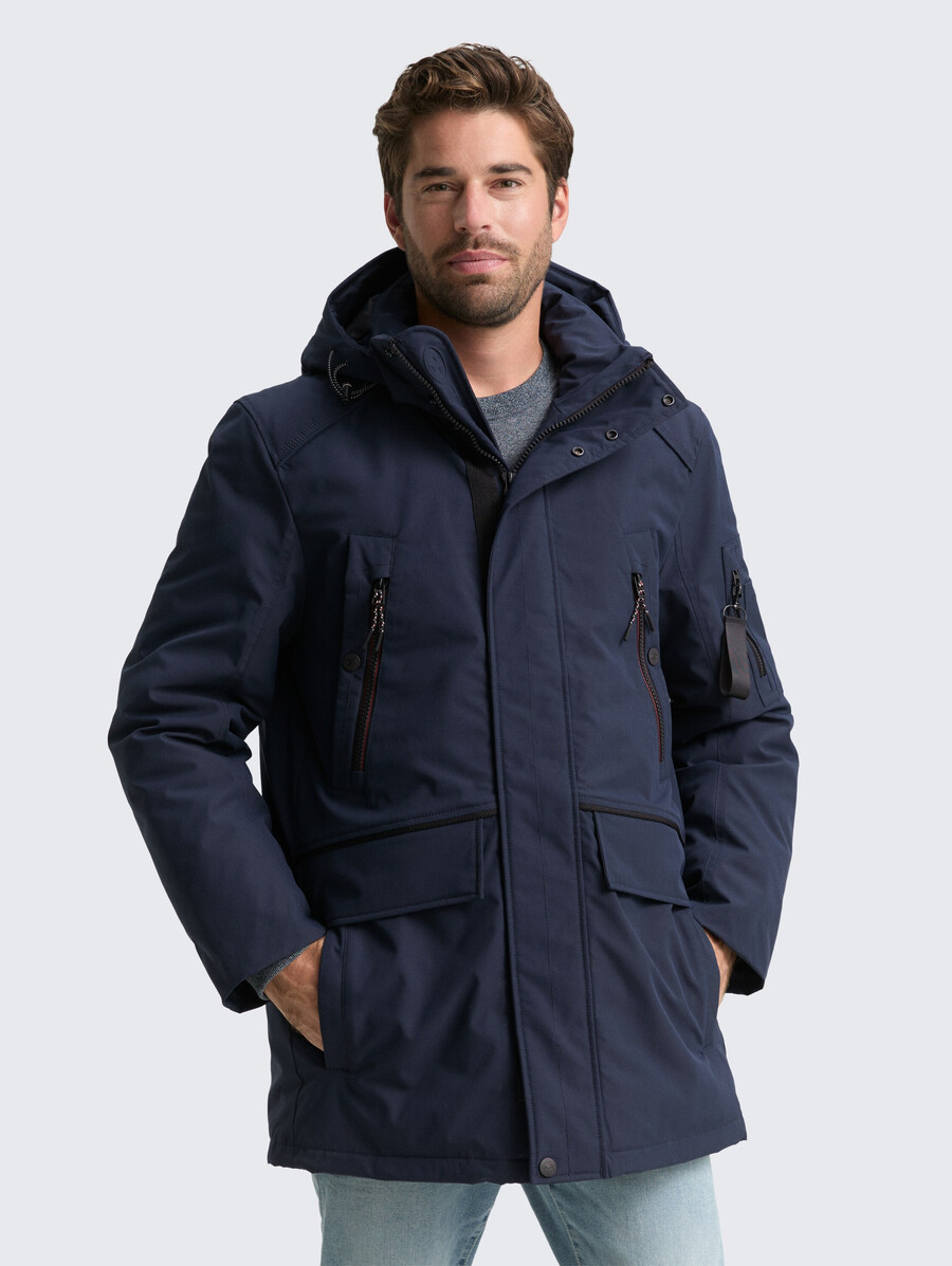 parka arctique avec capuche amovible