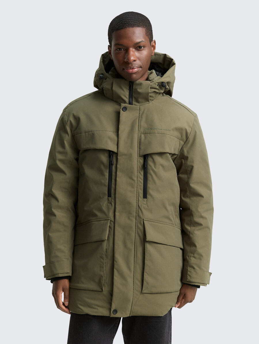 parka arctique avec capuche amovible
