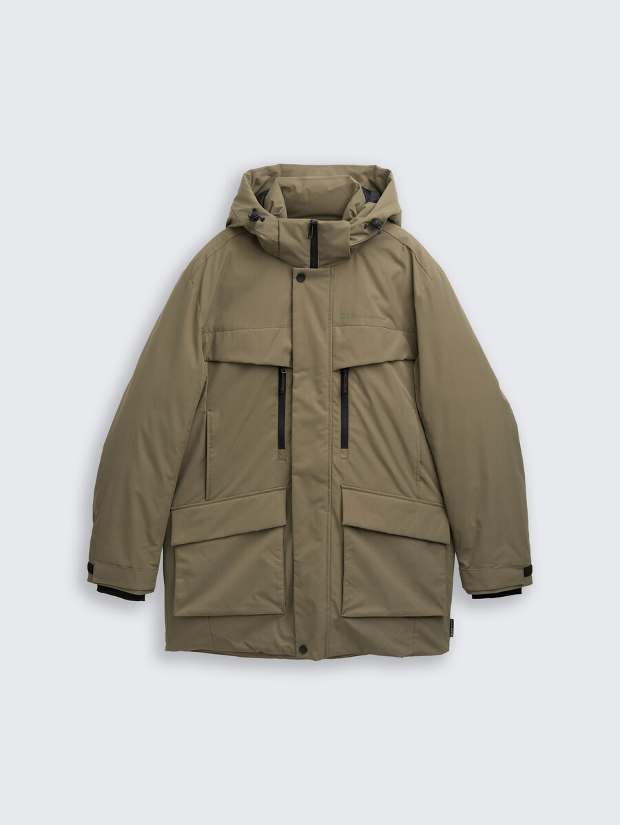 parka arctique avec capuche amovible