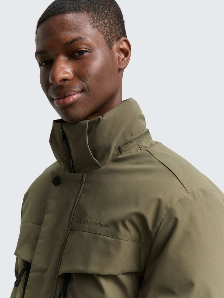 parka arctique avec capuche amovible