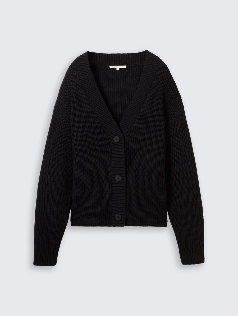 gilet à col en v