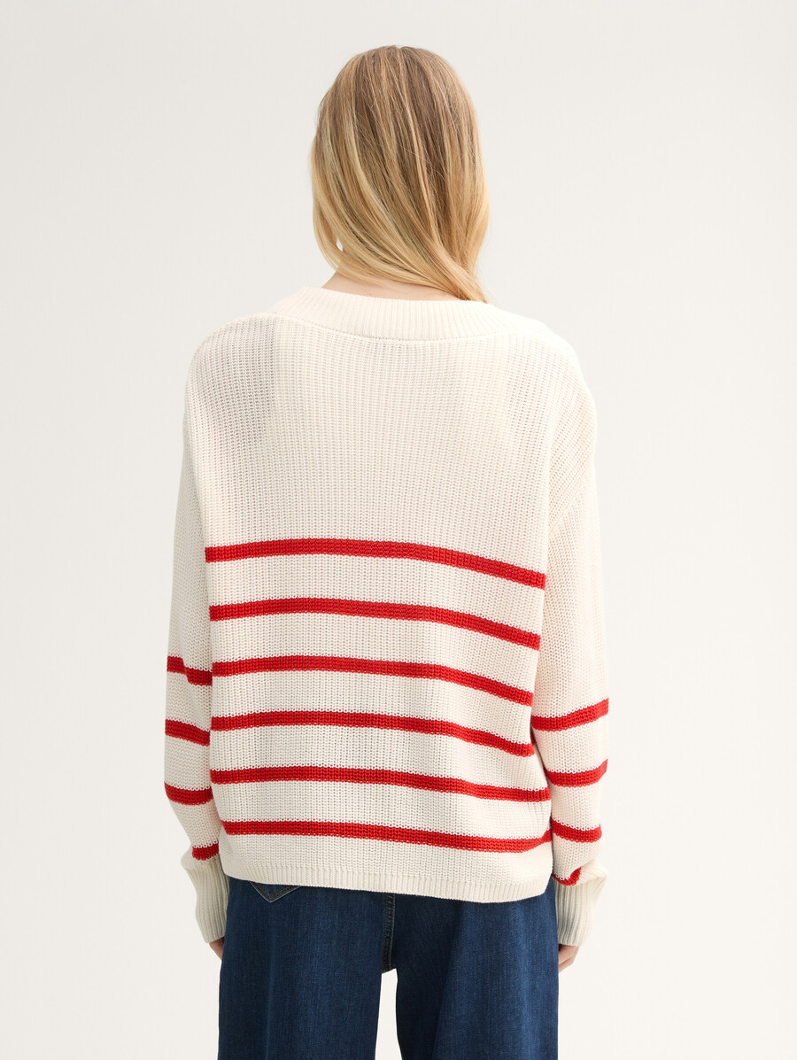 gilet à col en v