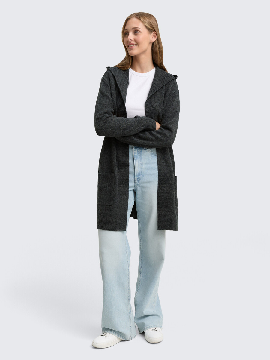 gilet à capuche