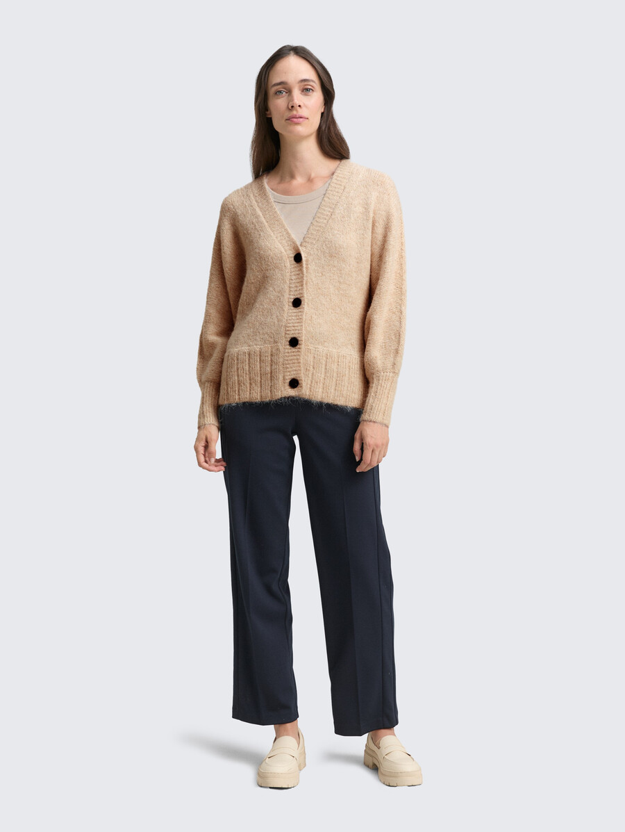 gilet oversize en laine