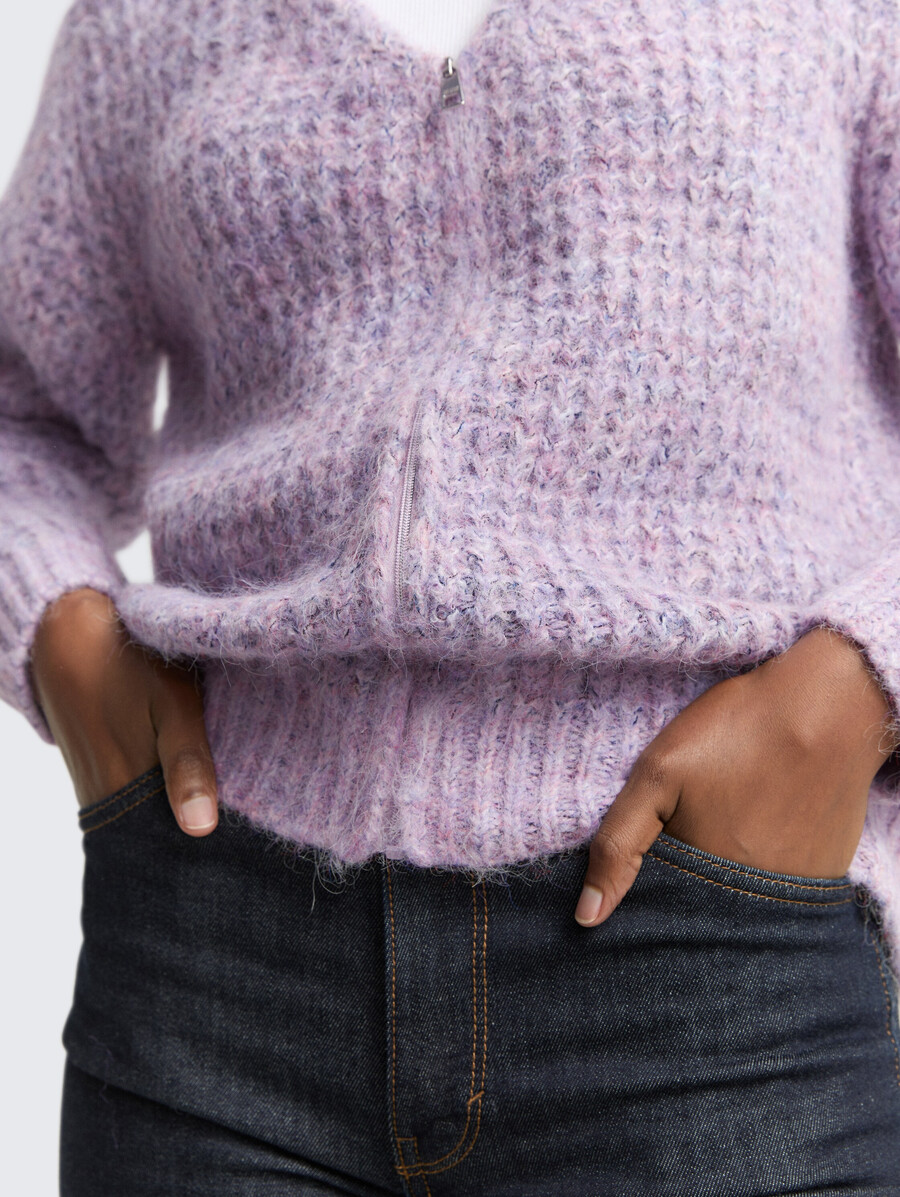 cardigan coupe décontractée en laine