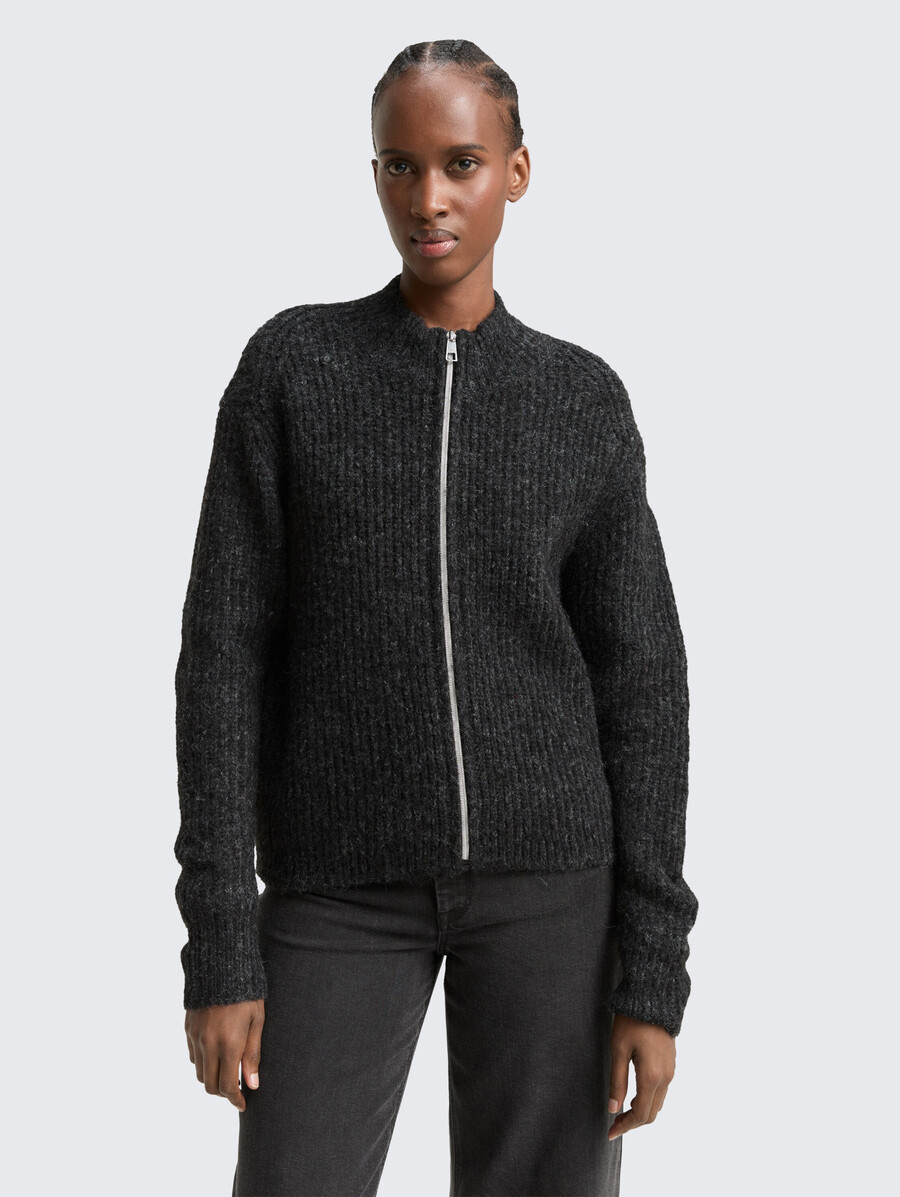 gilet zippé
