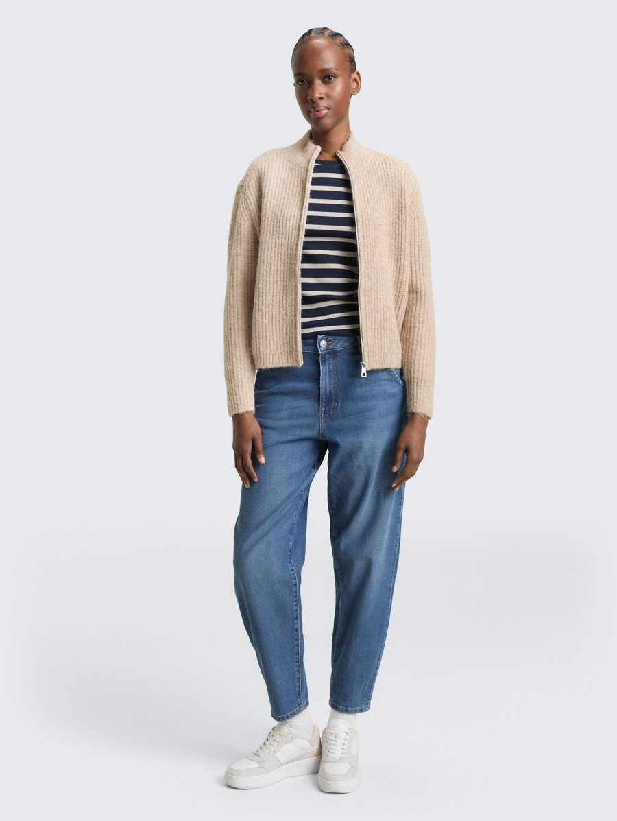 gilet zippé