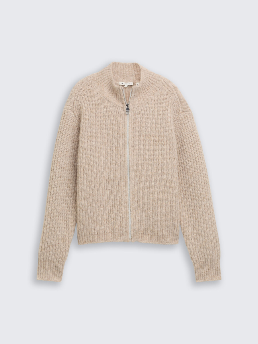 gilet zippé