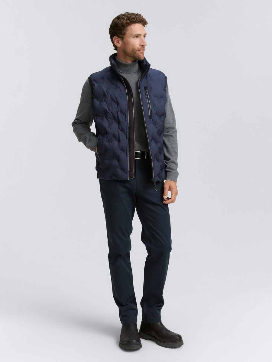 gilet matelassé léger hybride
