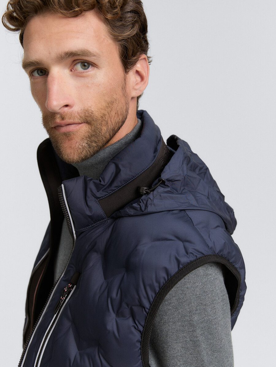 gilet matelassé léger hybride