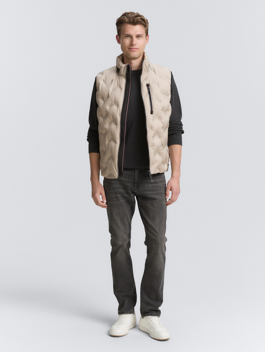 gilet matelassé léger hybride
