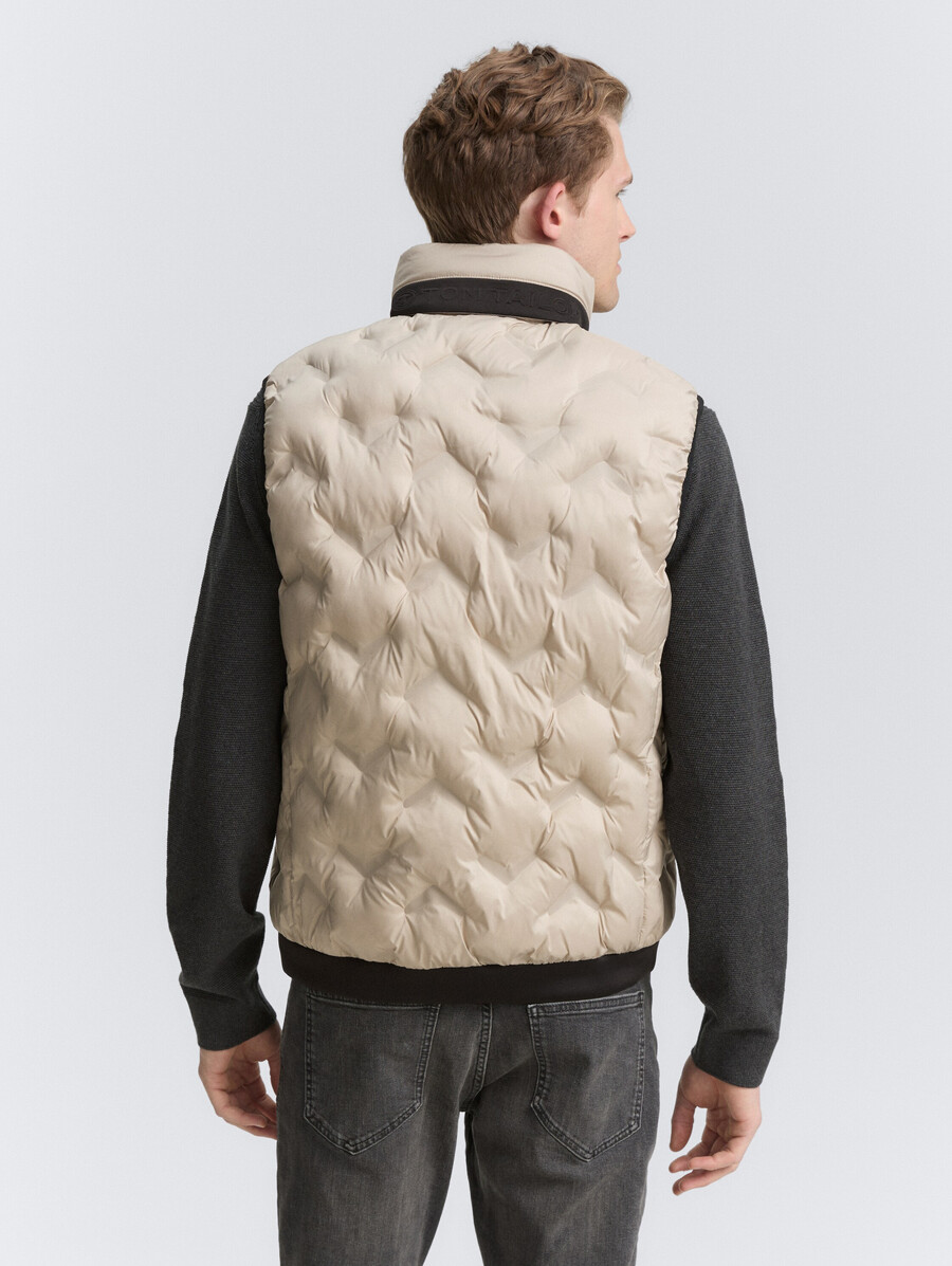 gilet matelassé léger hybride