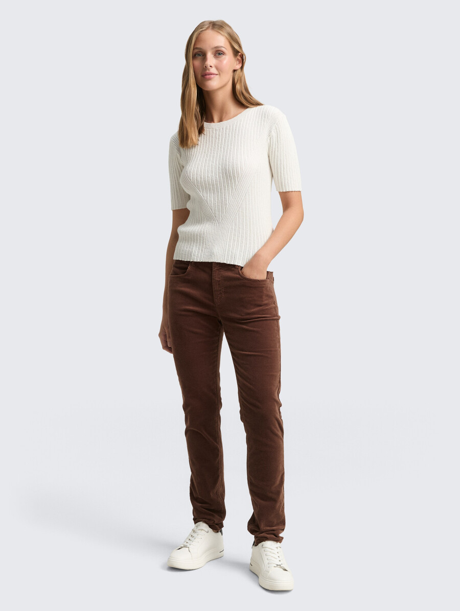 pantalon en velours ttnela extra skinny