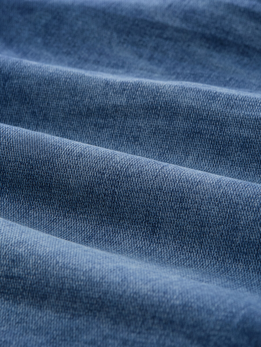 short en jean slim régulier ttjosh avec tissu super extensible