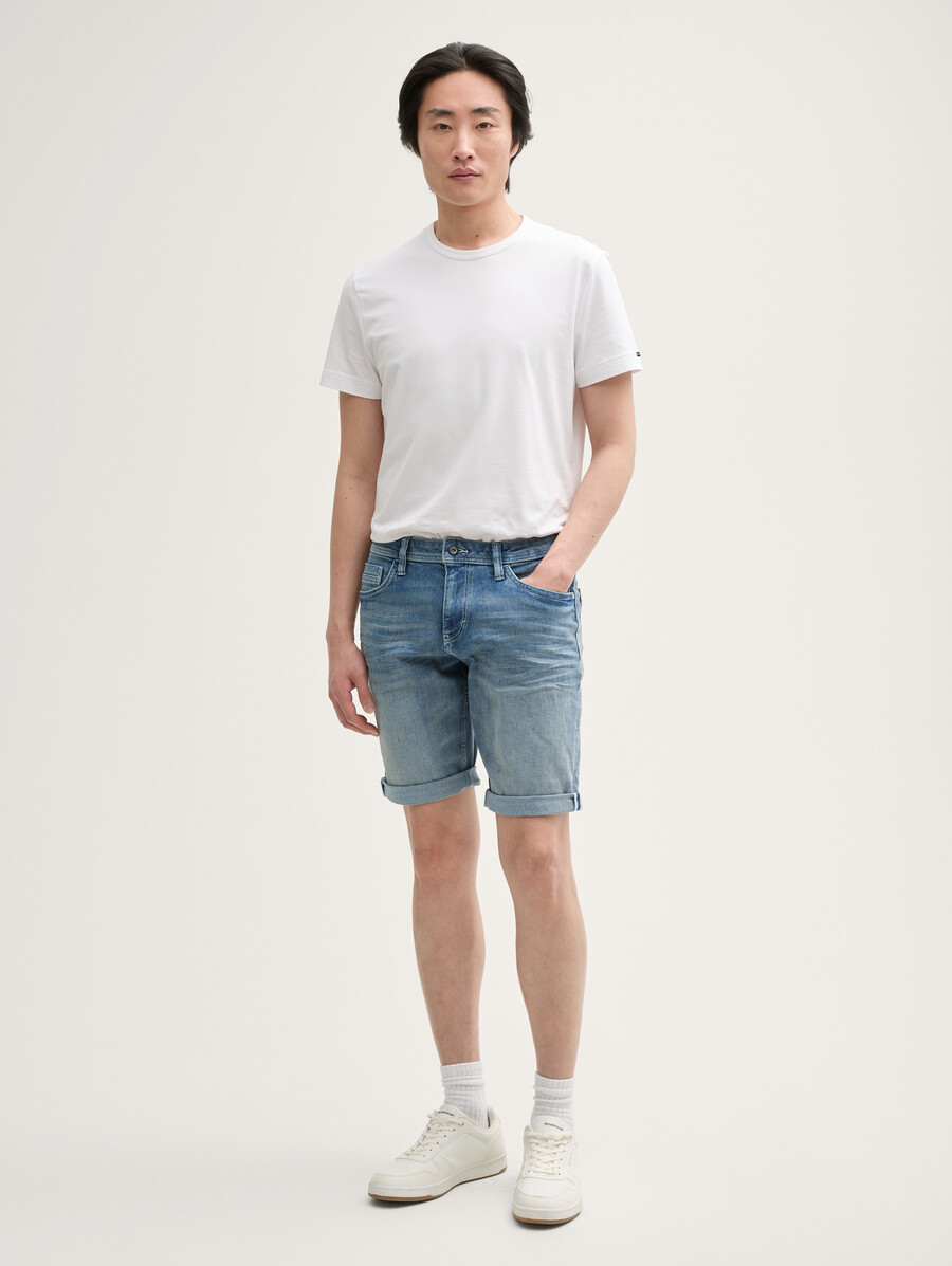short en jean slim régulier ttjosh