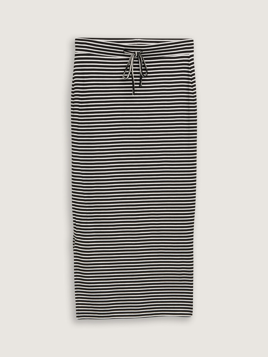 jupe midi en jersey