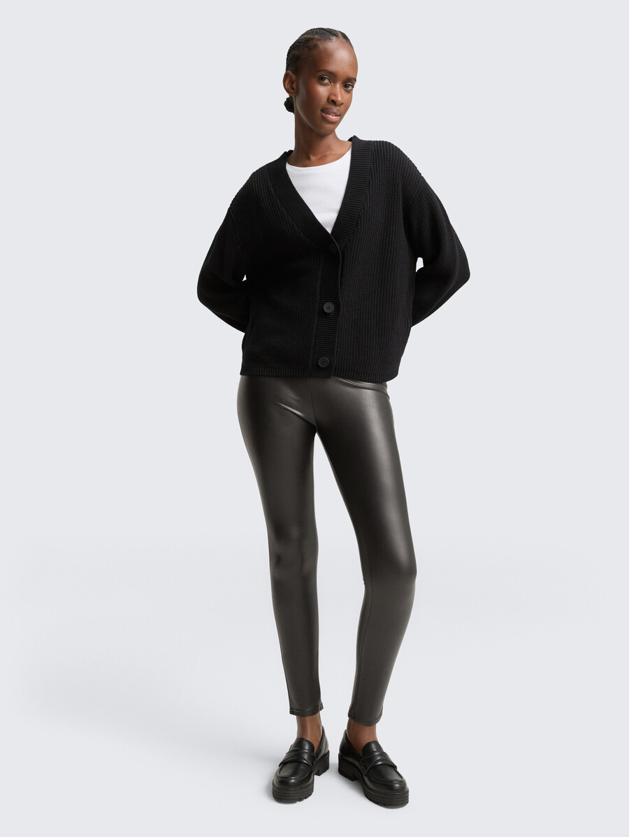 leggings effet cuir
