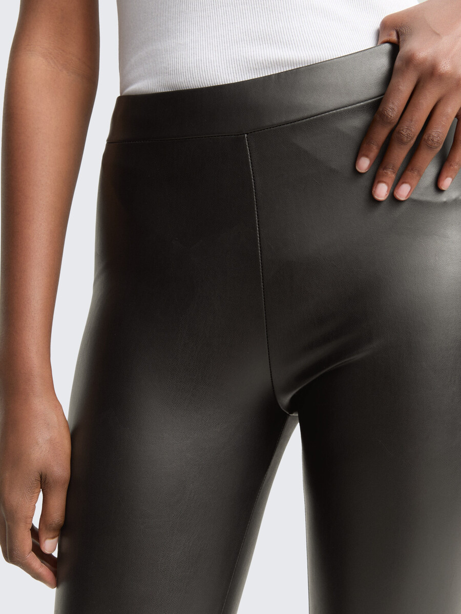 leggings effet cuir