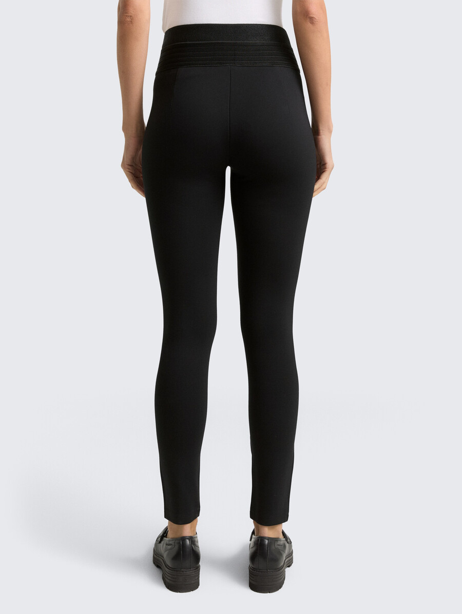 pantalon tregging à taille élastiquée
