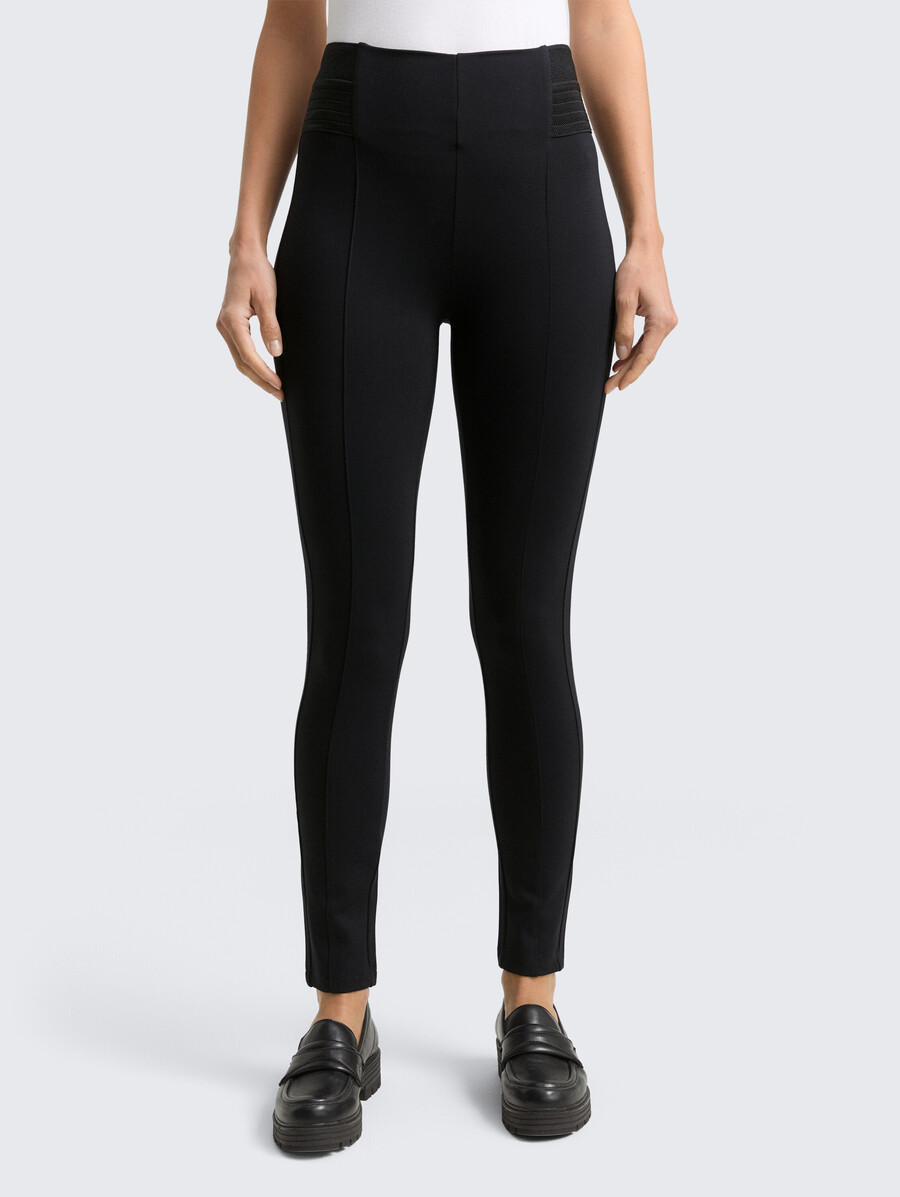 pantalon tregging à taille élastiquée