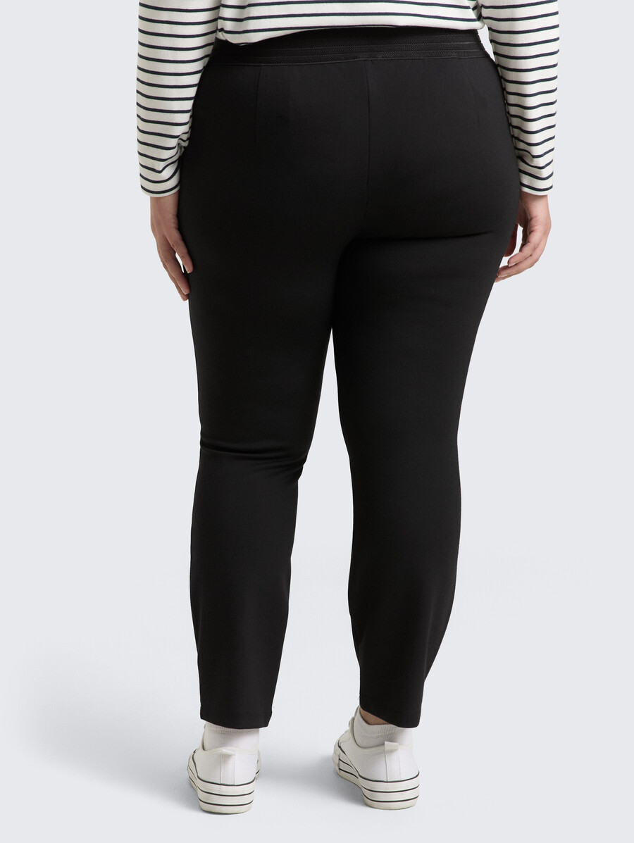 grandes tailles - pantalons treggings avec taille élastiquée