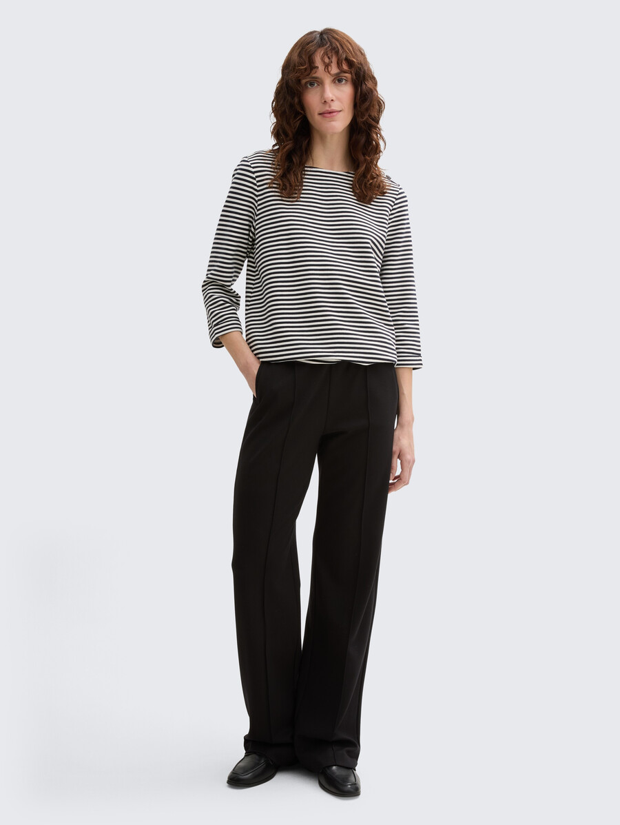 chemise à manches longues avec détails de boutons