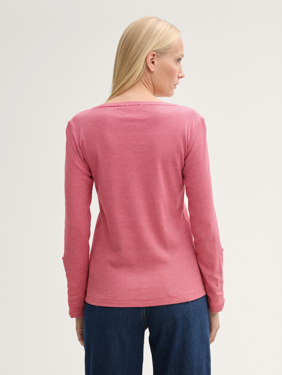 chemise à manches longues avec revers