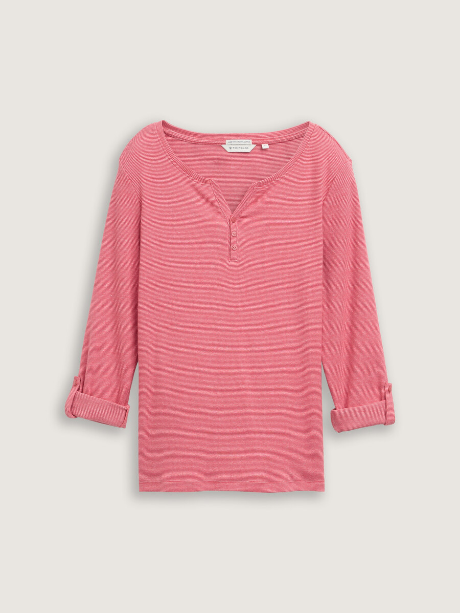 chemise à manches longues avec revers