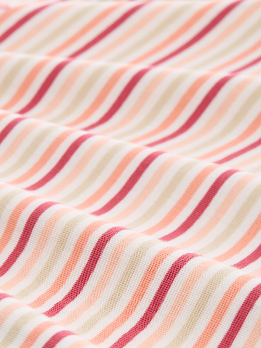 chemise à manches longues à rayures