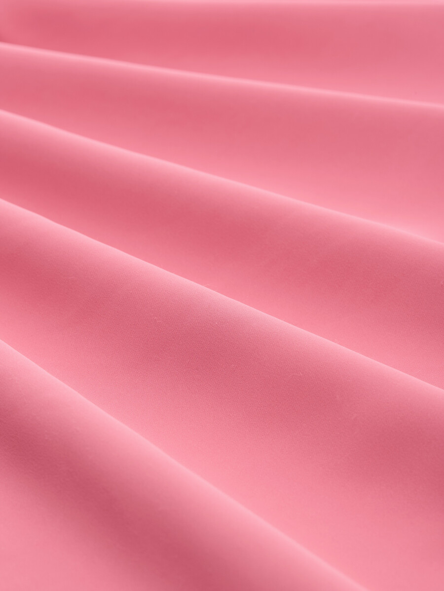 chemise à manches longues en mélange de matières