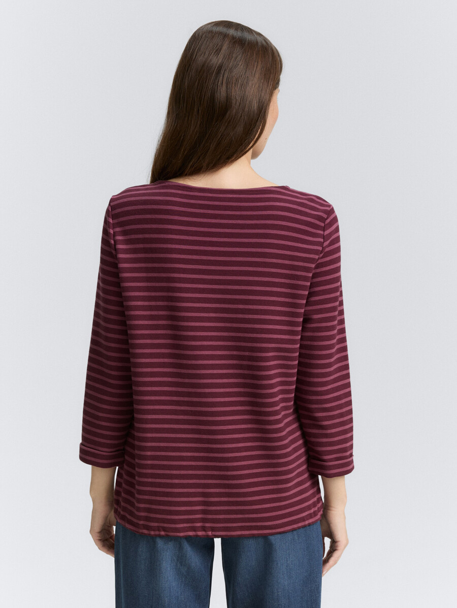chemise à manches longues avec détails de boutons