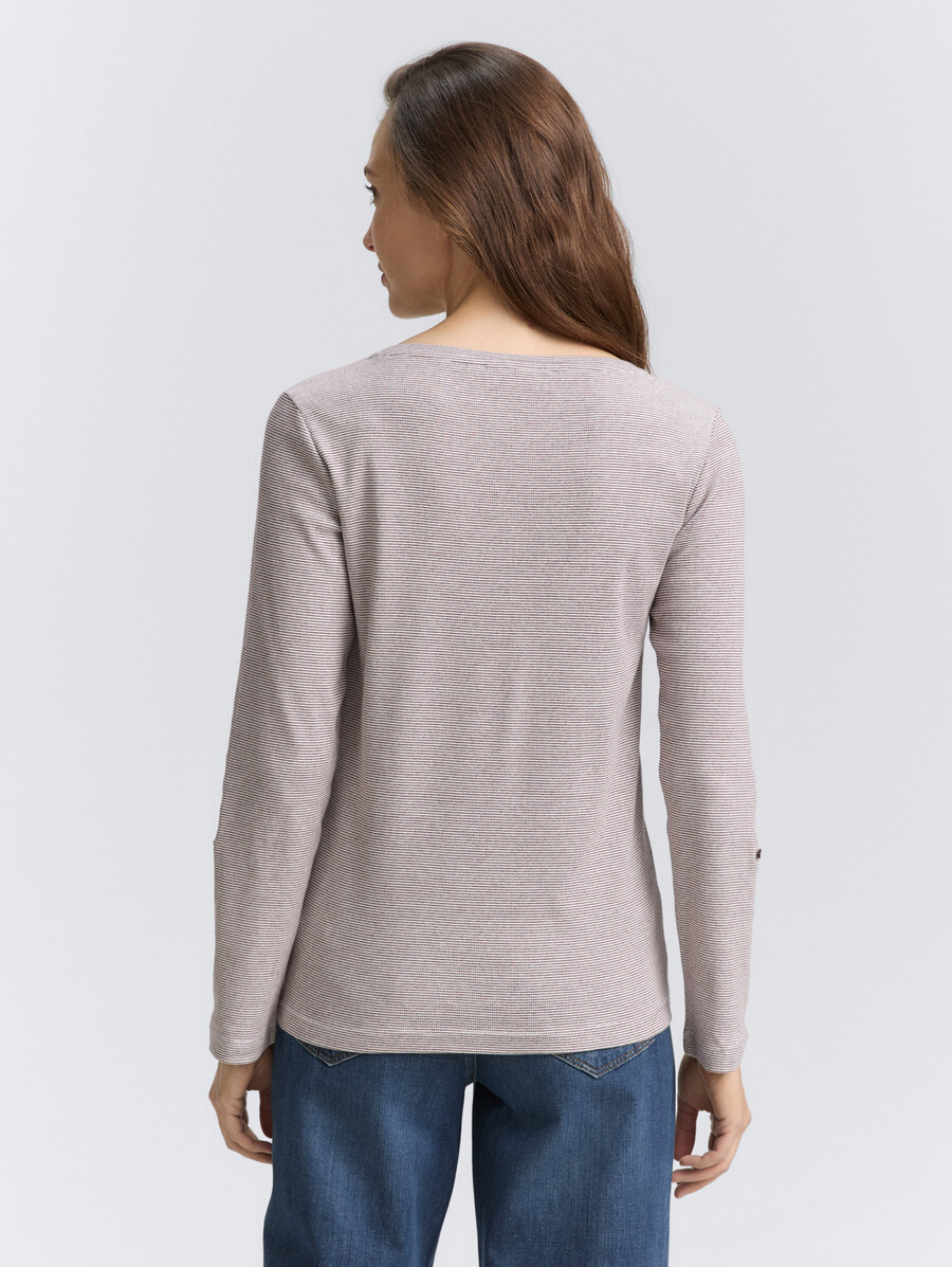 chemise à manches longues avec revers