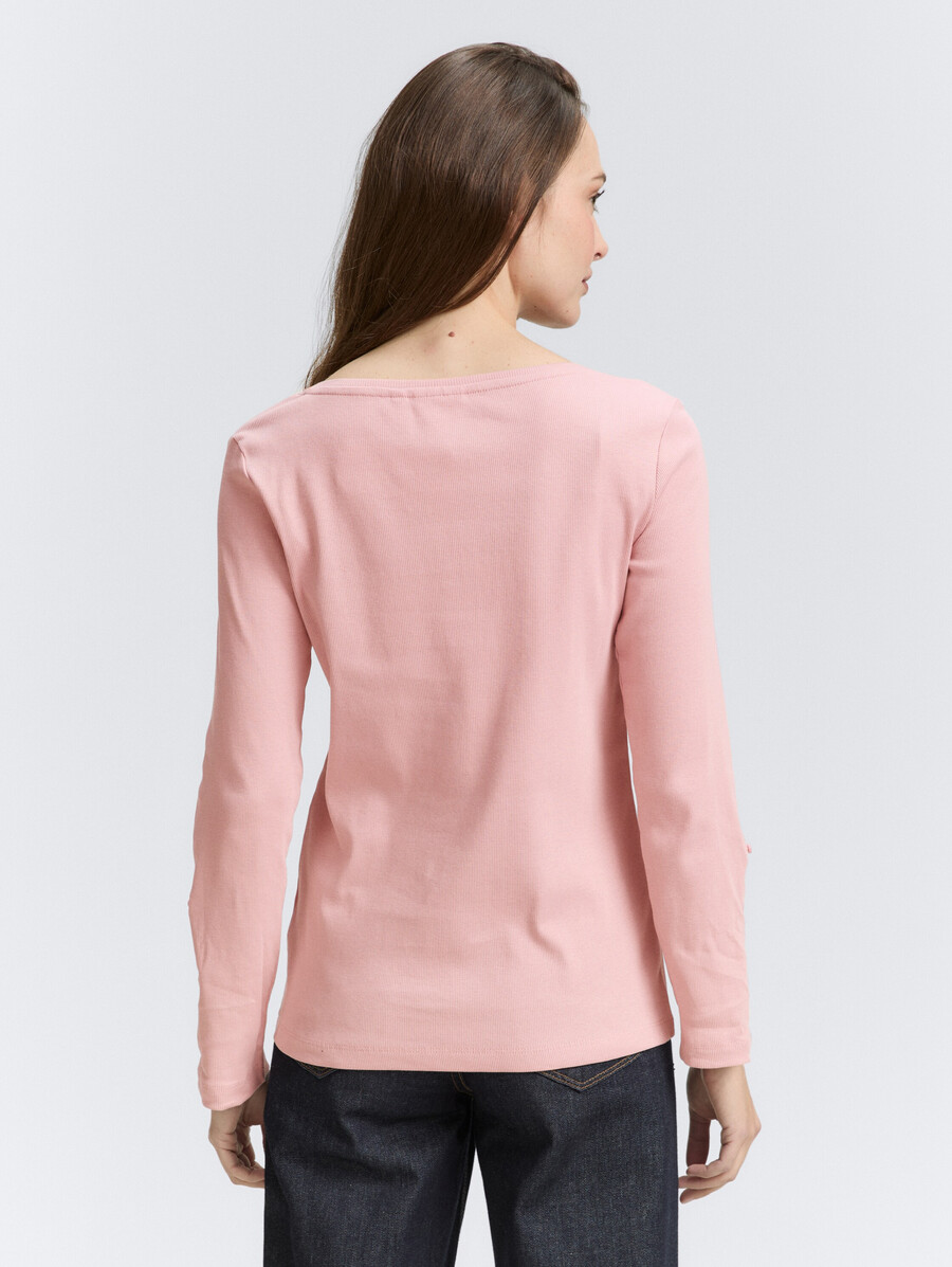 chemise à manches longues avec revers