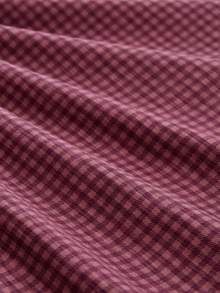 grandes tailles - chemisier henley à motifs
