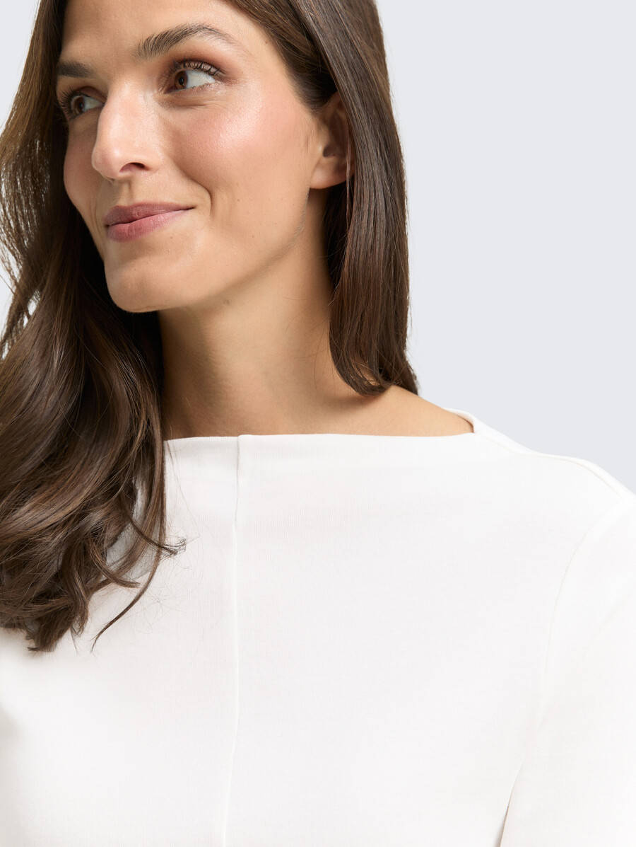 chemise à manches longues coupe ajustée