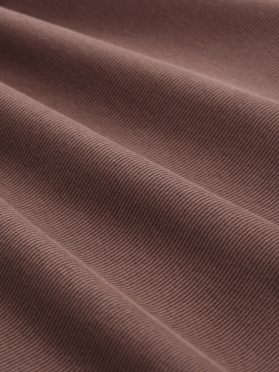 chemise à manches longues coupe ajustée avec texture côtelée