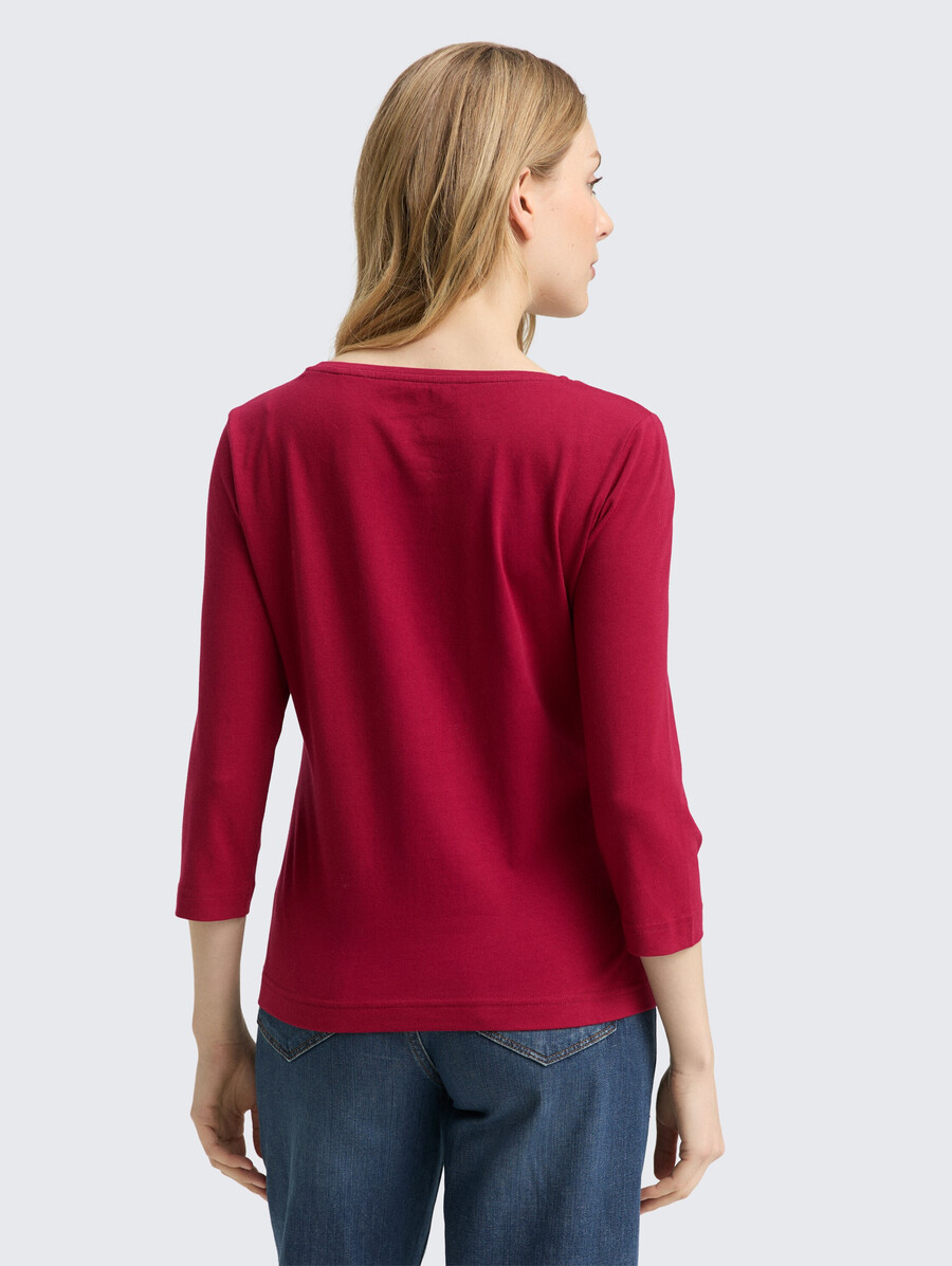 chemise à manches longues imprimée