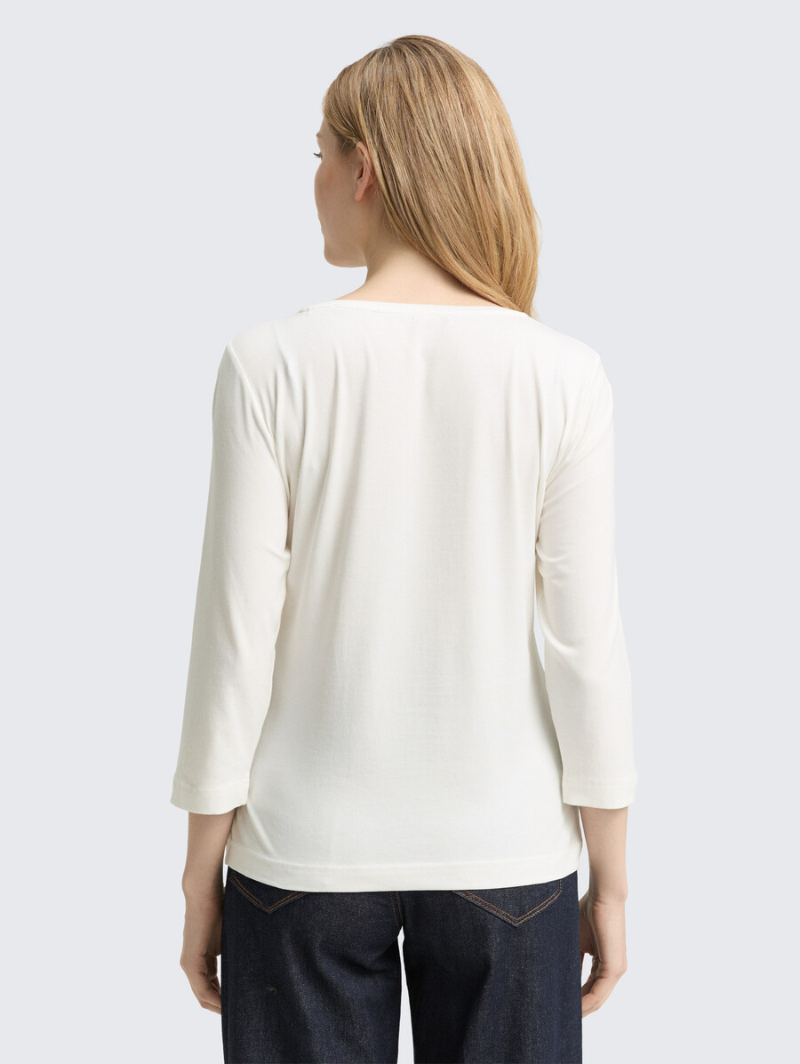 chemise à manches longues imprimée