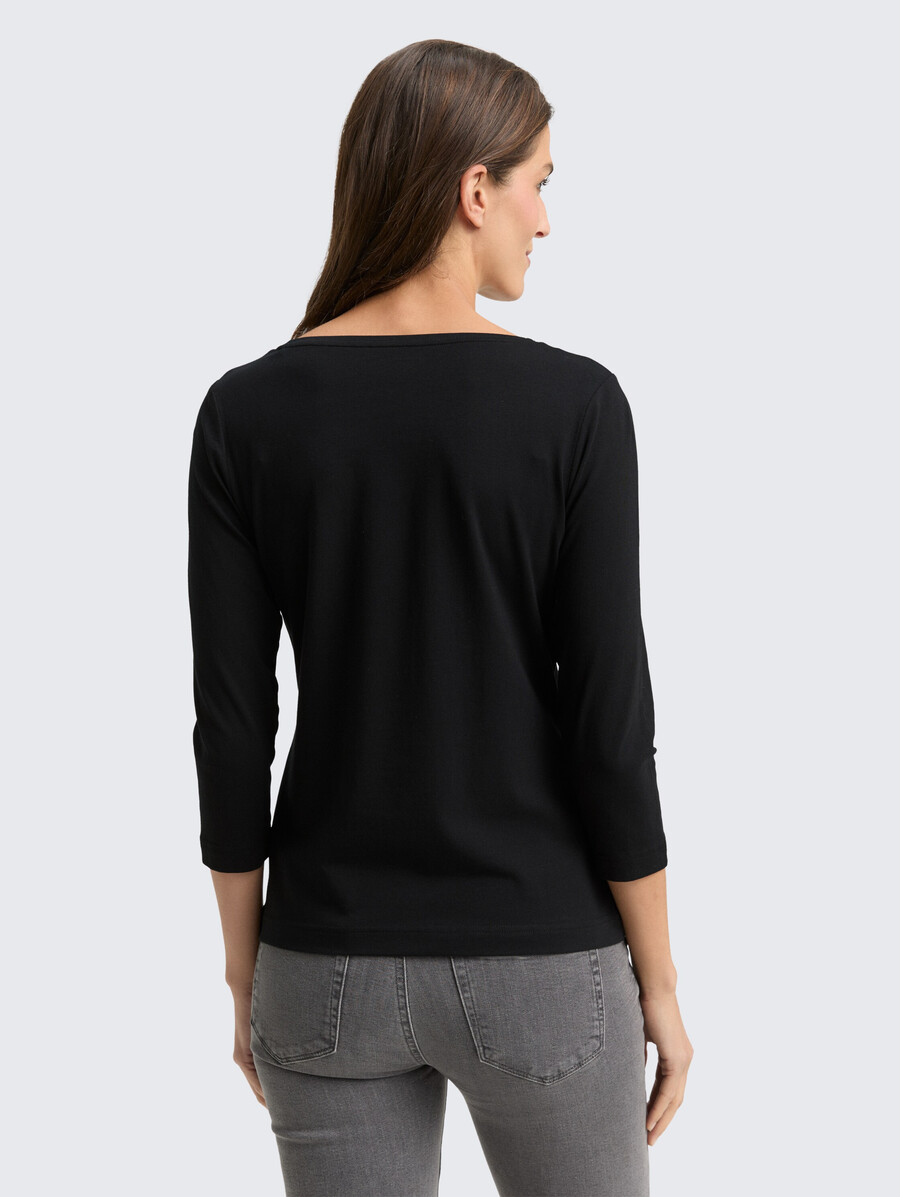chemise à manches longues imprimée